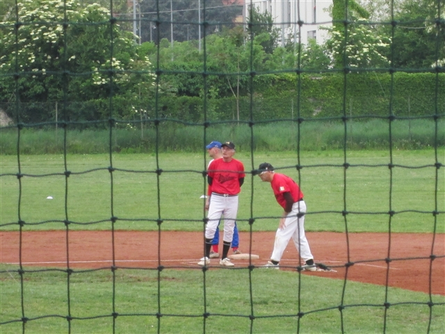 Cristiano Tedoldi in seconda base